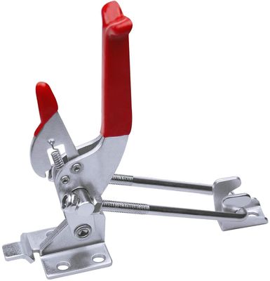 kaufen Verstellbar 4006 Frühlingsaufgeladene Schleuse Fang-Toggle Hasp Galvanisiertes mildes Stahl einfaches Fenster Hardware Werkzeugbox Schließschiebetür online manufacture