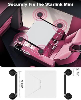 kaufen Schwere Saugkugel für Starlink Mini, sicheres Fahrzeugdachadapter-Kit zum Fahren online manufacture