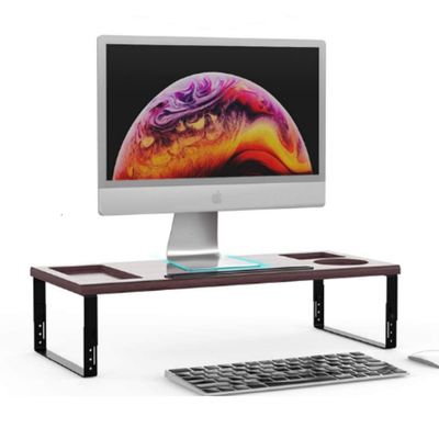 Klappmonitorstand mit leichter Aluminiumlegierung Edelstahl Metallstempelverstellbarer Höhe Portable Design